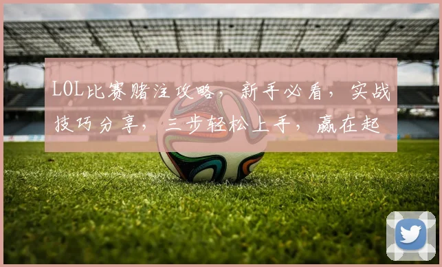 LOL比赛赌注攻略，新手必看，实战技巧分享，三步轻松上手，赢在起跑线